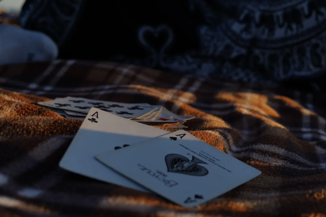 Carta de baralho ás de espadas